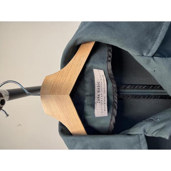 Zara Basic Women's Green Jacket - Picture 4 of 5